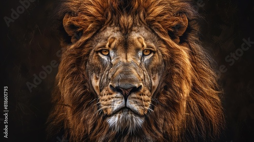 Majestic lion © Kanakorn