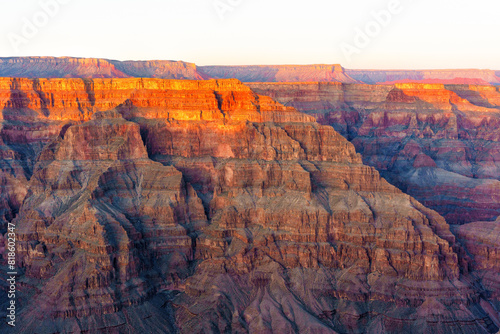 Grand Canyon Cliff Structure Close-up © Katie Chizhevskaya