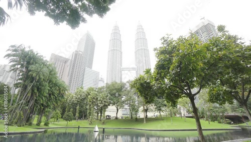The Petronas Towers , also known as the Petronas Twin Towers and colloquially the KLCC Twin Towers photo