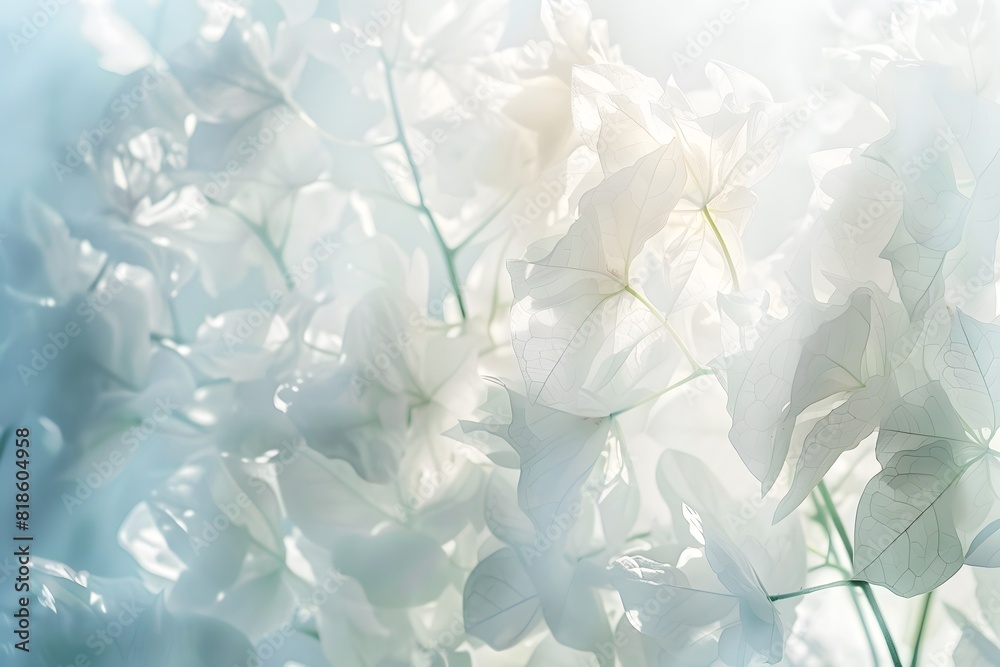 Blooming hydrangea flowers background. Delicate tones. Blooming hydrangea flowers background. Delicate tones.