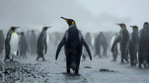  group of penguins