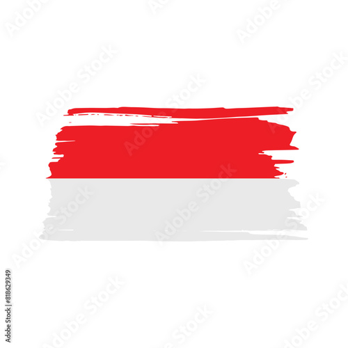 Brush Indonesia Flag