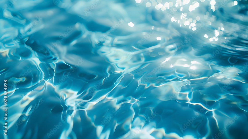 Calm Blue Water with Gentle Ripples Calm Blue Water with Gentle Ripples