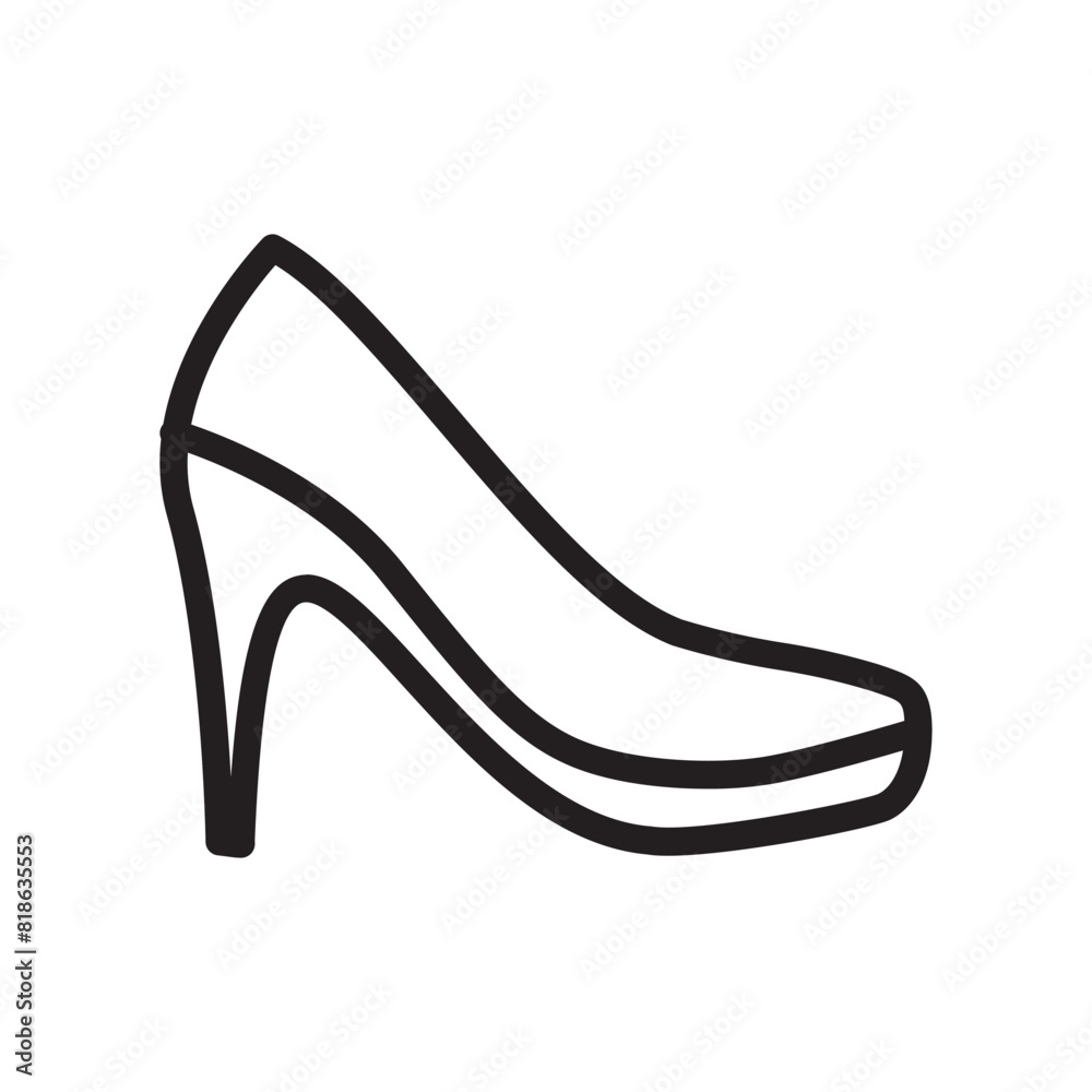 Heel Icon Vector Design Heel Icon Vector Design
