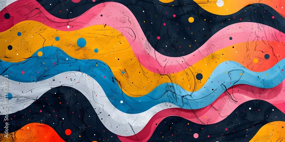 Captivating Abstract Patterns Showcase Vivid Creativity and Dynamic Energy in Surreal Digital Artwork Captivating Abstract Patterns Showcase Vivid Creativity and Dynamic Energy in Surreal Digital Artwork