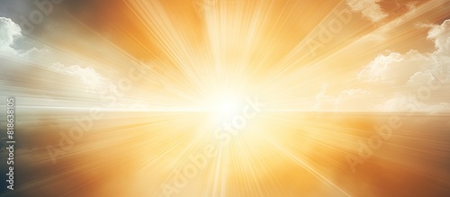 Sun rays protection with copy space image