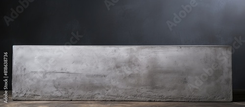 Close up copy space image of a concrete piece with a textured background
