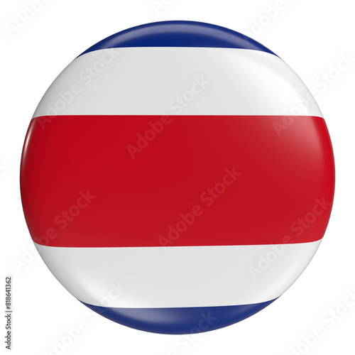 Costa Rica round flag icon with transparent background Free Download Costa Rica round flag icon with transparent background - GFXLoad