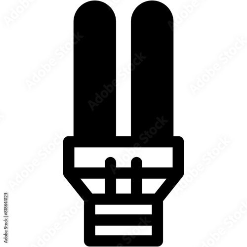 Bulb, energy bulb, energy saver, energy saver bulb Icon