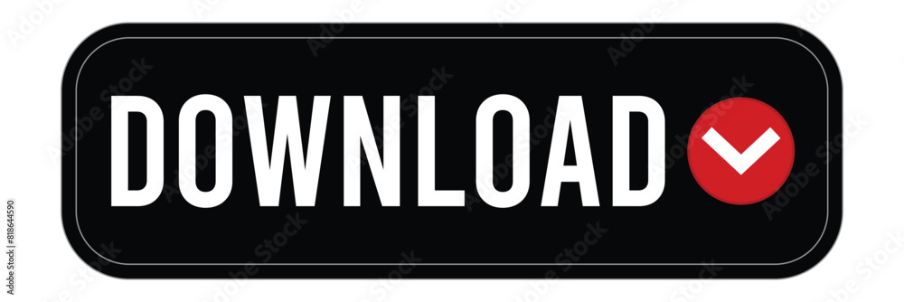 Fototapeta premium Download button set.