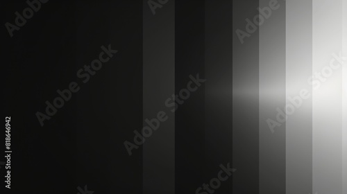 Seamless Gradient Transition from Charcoal Gray to Light Silver on Black Background for Modern Design Aesthetic