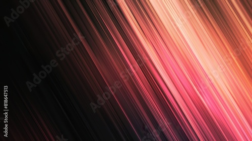 Enchanting Gradient of Deep Burgundy to Soft Peach on Black Background Emanating Warmth and Elegance