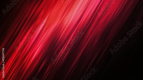 Gradient of Deep Crimson to Cherry Red on Black Background - High Contrast Digital Art with Striking Aesthetic