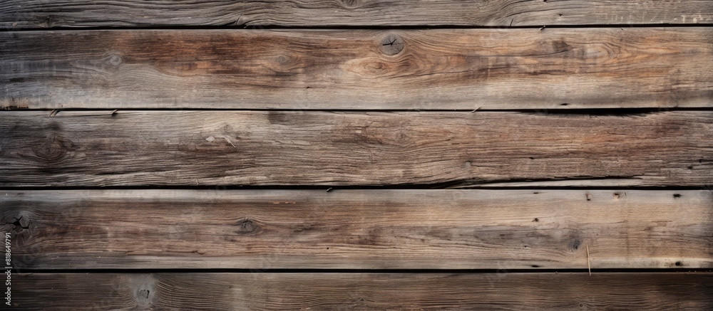 An ancient and rustic copy space image showcasing the texture and background of weathered wood An ancient and rustic copy space image showcasing the texture and background of weathered wood