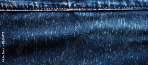 Denim texture on jeans providing a perfect backdrop for a copy space image