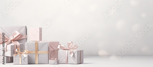 A minimal holiday concept w...