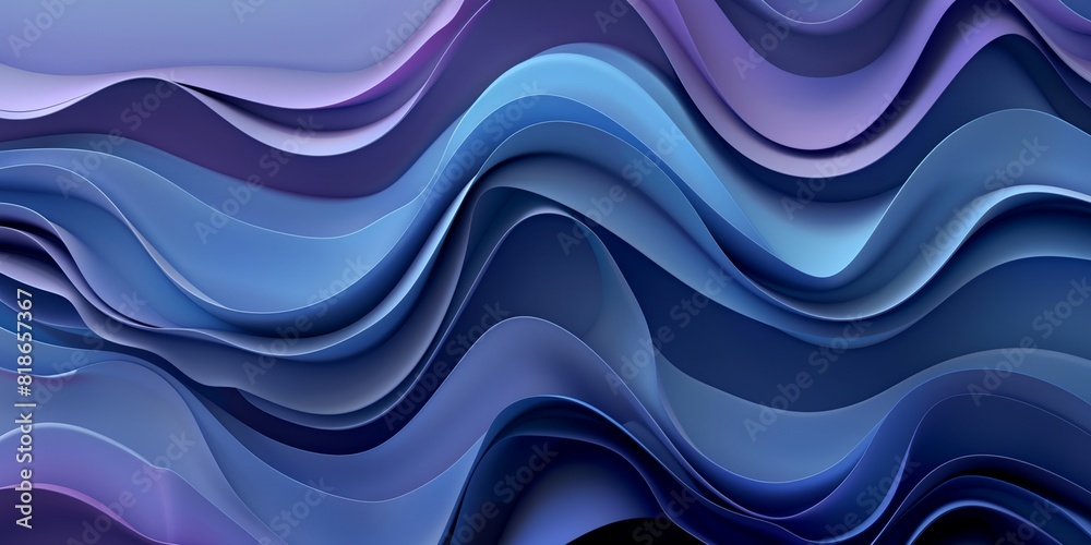 abstract blue and purple background with wavy lines and curves of varying shapes and sizes abstract blue and purple background with wavy lines and curves of varying shapes and sizes