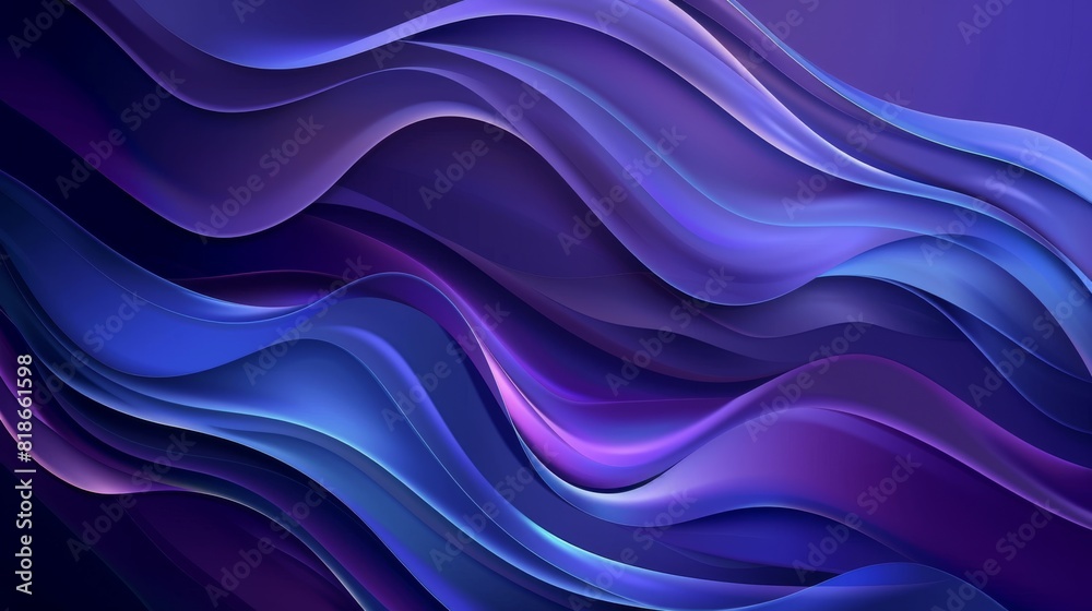 Abstract Background in Blue and Purple Abstract Background in Blue and Purple