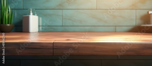 A bathroom background with ...