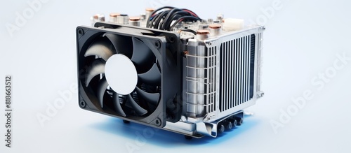 A computer power supply coo...