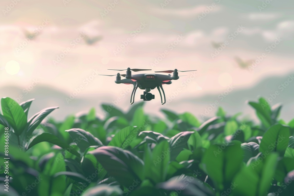 Modern farming and precision farming innovations in the agricultural industry integrate drones and advanced irrigation systems for wine production and crop nutrition. Modern farming and precision farming innovations in the agricultural industry integrate drones and advanced irrigation systems for wine production and crop nutrition.