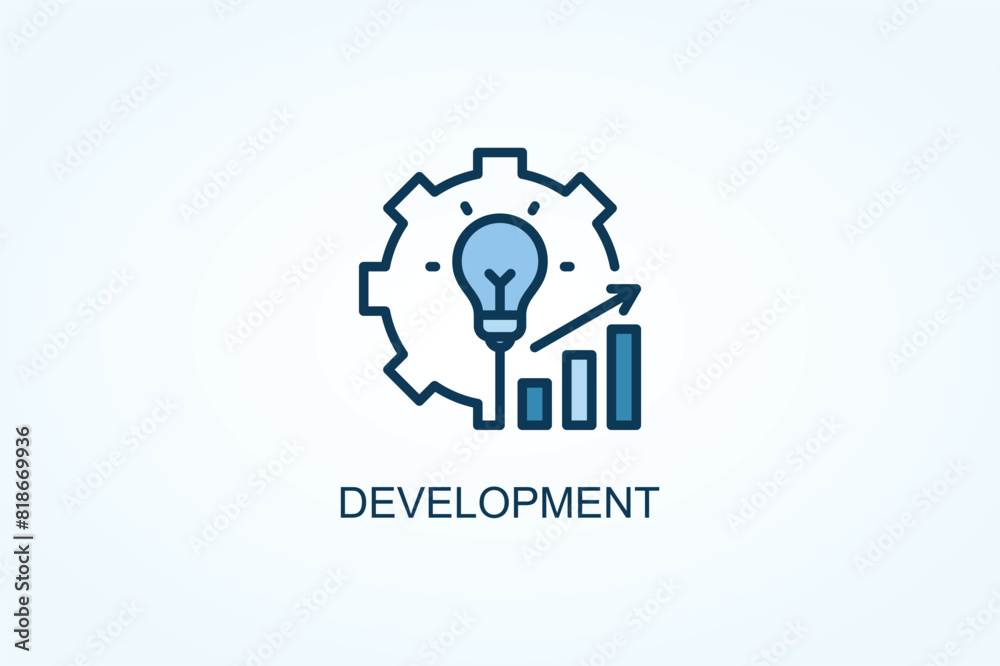 Development vector or logo sign symbol illustration Development vector or logo sign symbol illustration