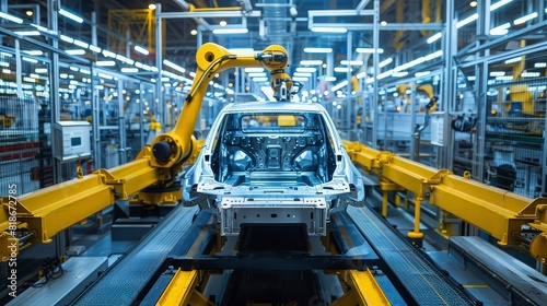 Robotic Automation in Car Manufacturing