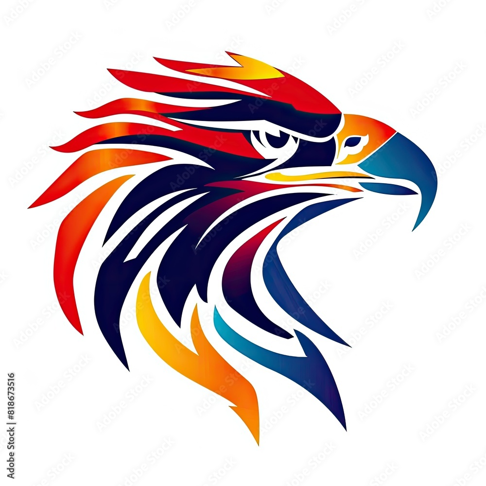 Abstract logo eagle wings Abstract logo eagle wings