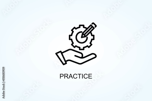 Practice Vector Or Logo Sign Symbol Illustration