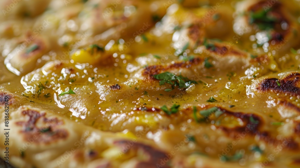 Indian Delicacy Close-up for Food Poster Generative AI