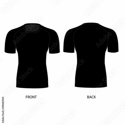 Obraz na plátně t shirt design template