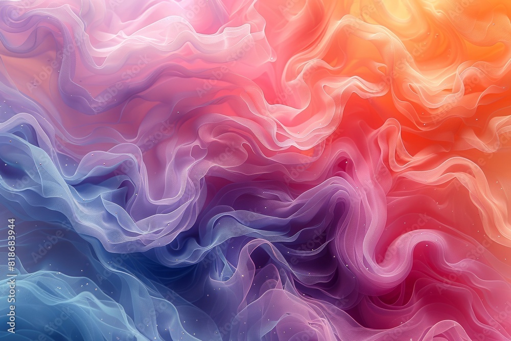 A dynamic wave of colorful ink, blending soft shapes in a vibrant abstraction. A dynamic wave of colorful ink, blending soft shapes in a vibrant abstraction.
