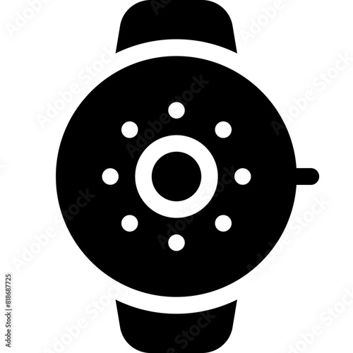 brightness smartwatch icon