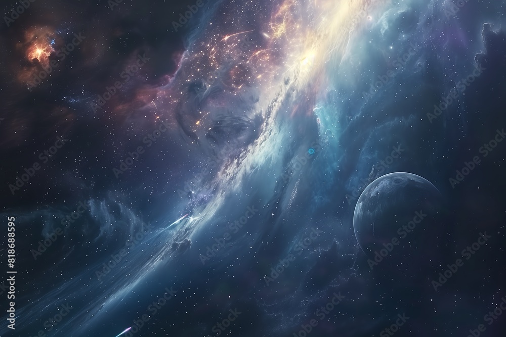 Fototapeta premium planet in space