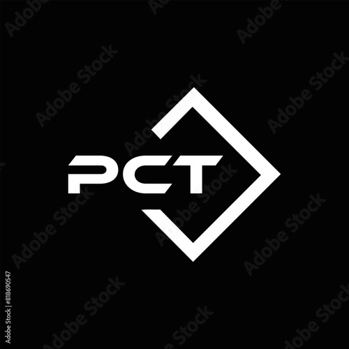 PCT logo. P C T design. White PCT letter. PCT, P C T letter logo design. P C T letter logo design in FIVE, FOUR, THREE, style. letter logo set in one artboard. P C T letter logo vector design.