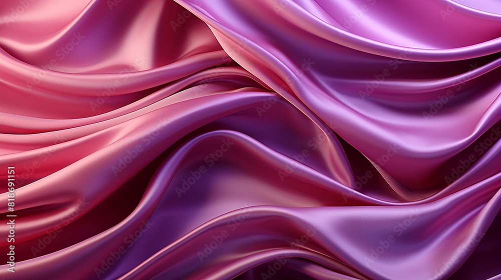 Obraz premium Background Illustration, Smooth and reflective silk fabric surface Illustration image,