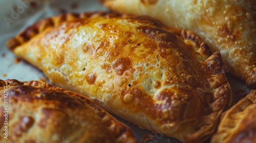 Wallpaper Mural Delicious Empanada Close-up for Food Poster Generative AI Torontodigital.ca