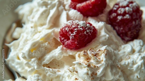 Delicious Eton Mess Dessert for Foodie Posters Generative AI photo