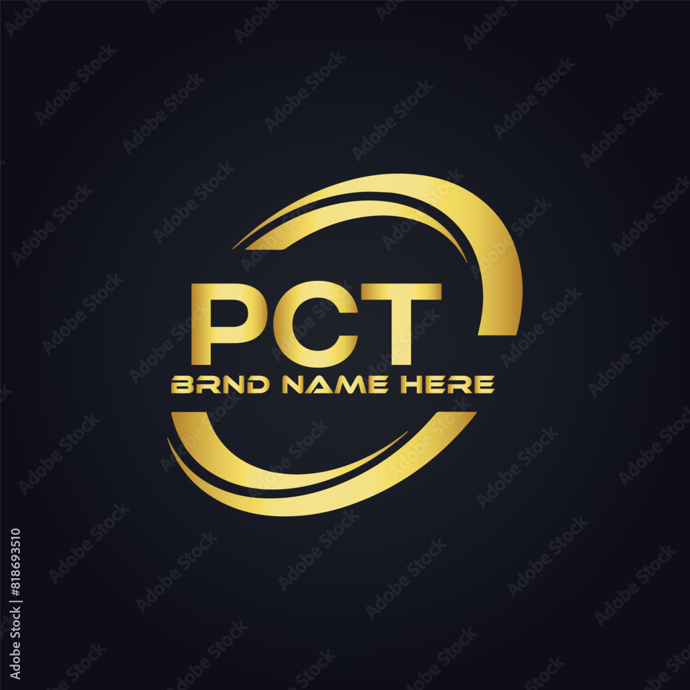 PCT logo. P C T design. White PCT letter. PCT, P C T letter logo design. P C T letter logo design in FIVE, FOUR, THREE, style. letter logo set in one artboard. P C T letter logo vector design.