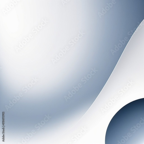 Beautiful LightSteelBlue abstract gradient background with dark and light lines and smooth lines. Delicate white - blue background or template for a greeting card. Copy space.