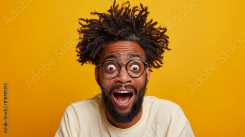 Man with Excited Expression photo