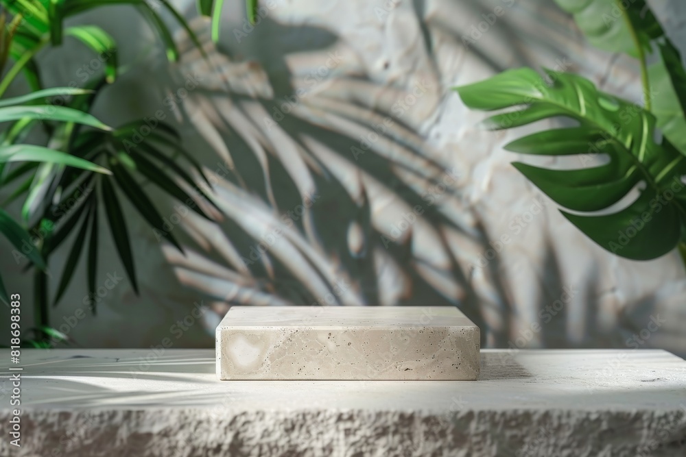 Artistic wooden podium stand with a smooth, unoccupied surface, complementing the natural elegance of a high-quality product.. Beautiful simple AI generated image in 4K, unique. Artistic wooden podium stand with a smooth, unoccupied surface, complementing the natural elegance of a high-quality product.. Beautiful simple AI generated image in 4K, unique.