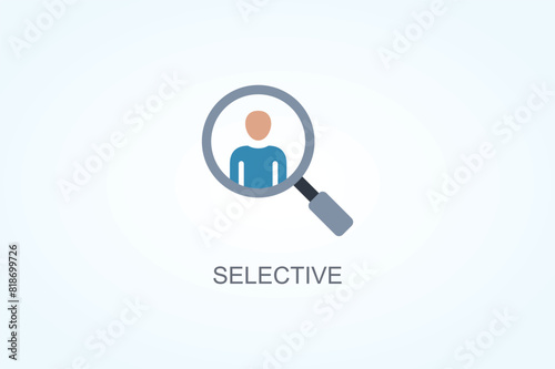 Selective Vector Or Logo Sign Symbol Illustration