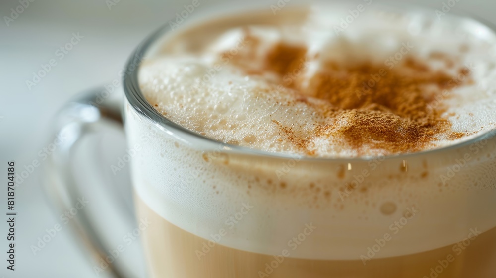 Latte Close-up for Perfect Poster Generative AI Latte Close-up for Perfect Poster Generative AI