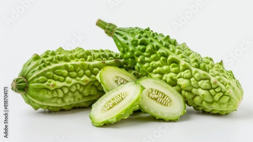 Bitter melon, also known as bitter gourd, is a tropical vine that produces green, warty fruit. It is a popular ingredient in many Asian cuisines.