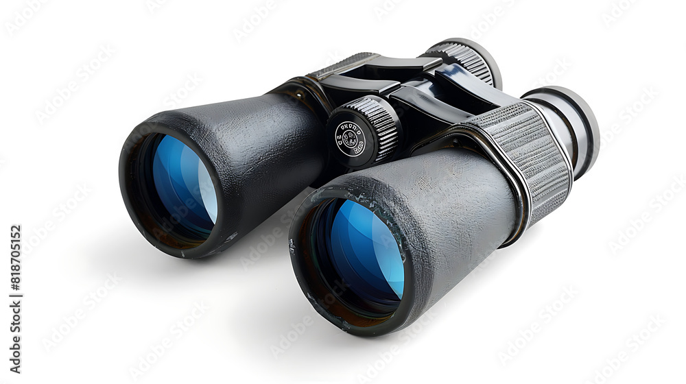 binoculars The picture shows the vision of looking far ahead with goals binoculars The picture shows the vision of looking far ahead with goals