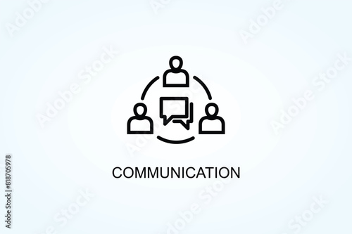 Communication Vector Or Logo Sign Symbol Illustration
