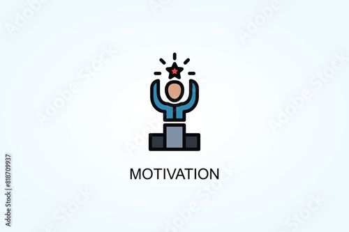 Motivation Vector  Or Logo Sign Symbol Illustration