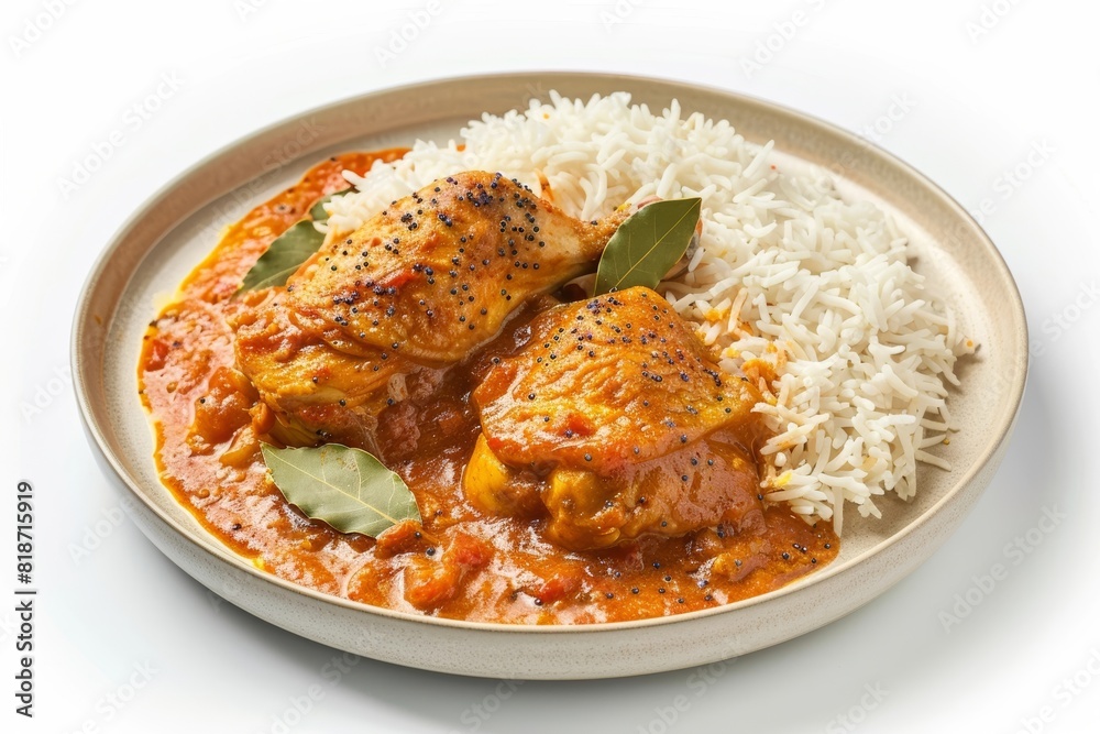 Authentic Indian Chicken Curry with Tomato-Poppy Seed Authentic Indian Chicken Curry with Tomato-Poppy Seed