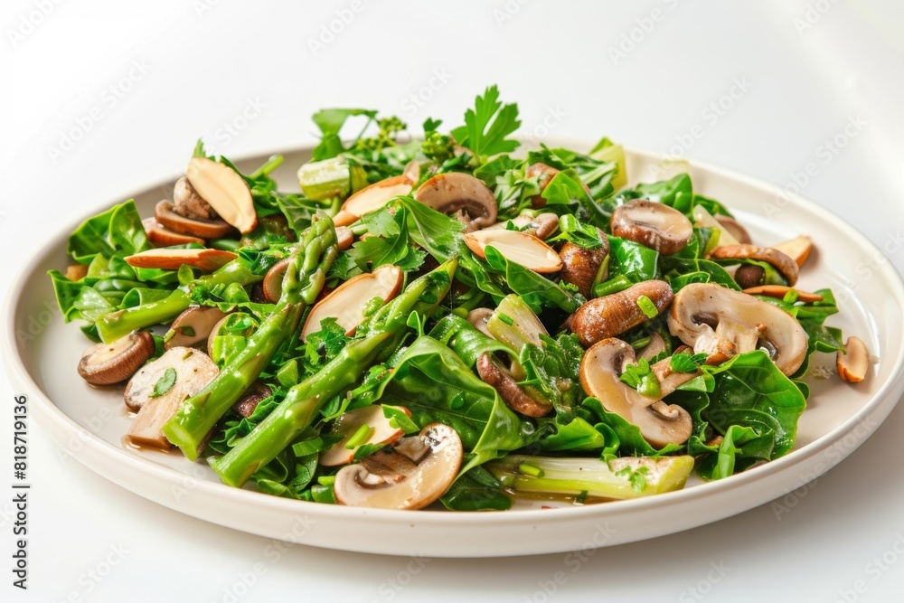 Mouthwatering and Nutritious Baby Greens and Asparagus Salad with Almonds Mouthwatering and Nutritious Baby Greens and Asparagus Salad with Almonds